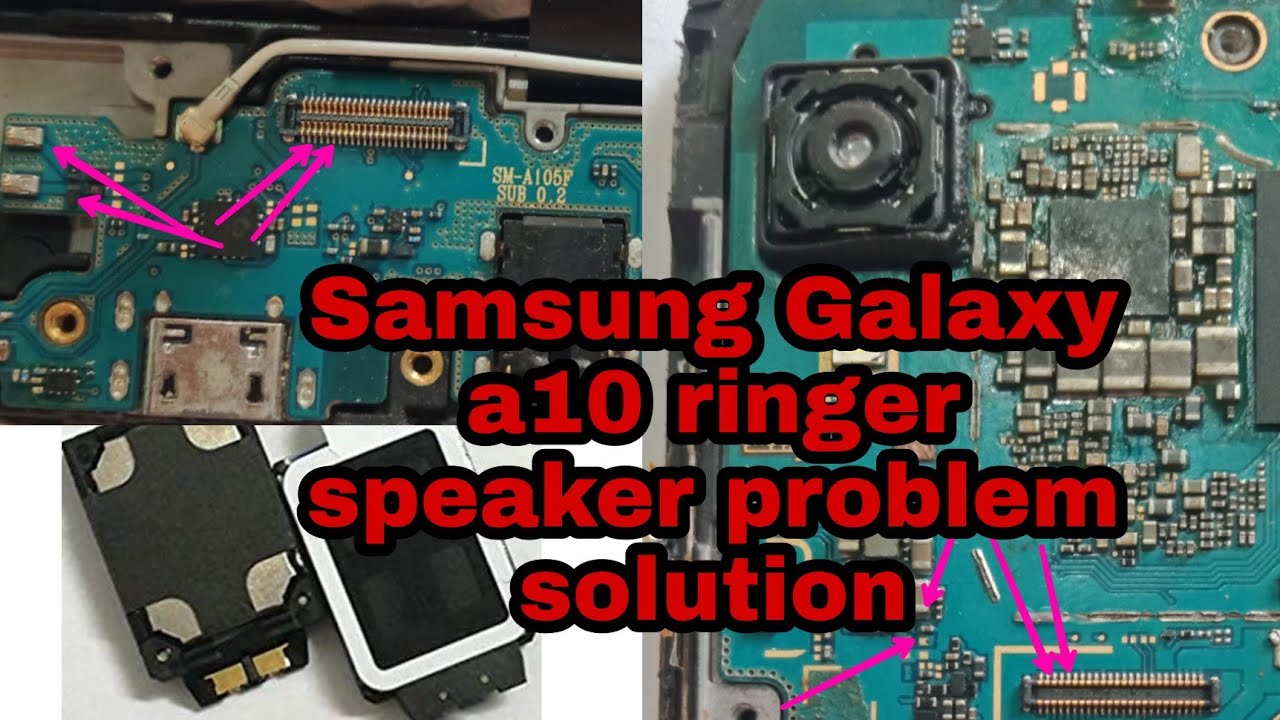 SM-A105FD ringer not working. Samsung Galaxy a10 ringer not working Samsung SM-A105FD ringer jumper
