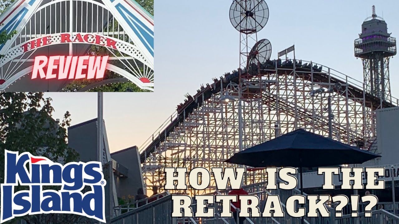 Retracked Racer Review & History | Kings Island Racing Coaster