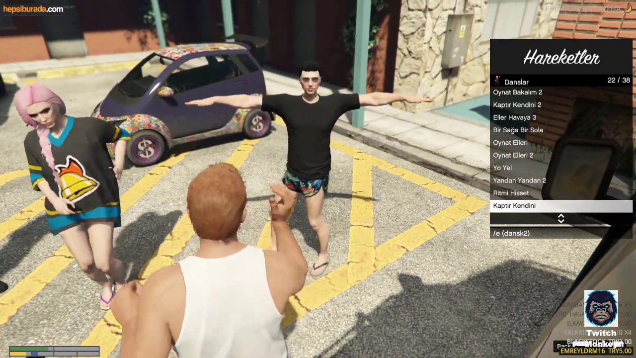 Saruhan Kaya Komik  Anlar - GTA 5 RP(Eightborn) #1