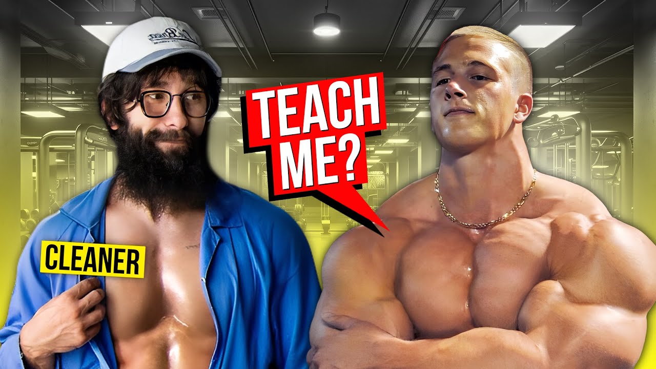 Cleaner Destroys BODYBUILDER With Insane Strength 🤯 Anatoly GYM PRANK