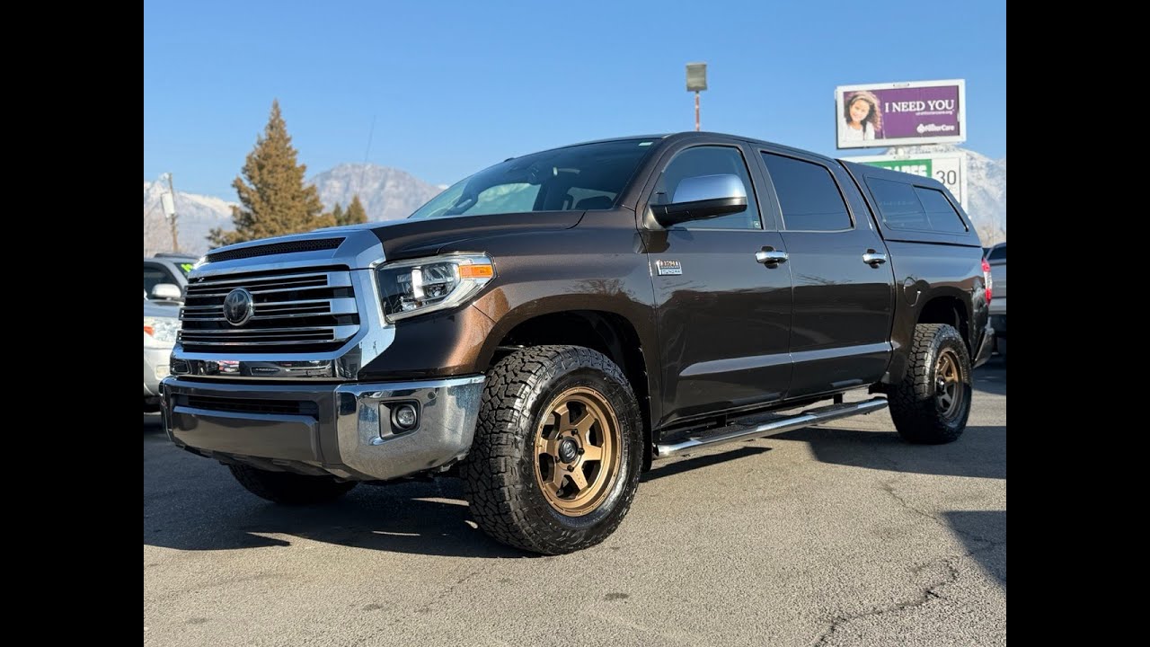 ПРОДАНО!! Грузовик для джентльмена! Toyota Tundra 1794 Edition 2018 года выпуска, цвет Mesquite B...