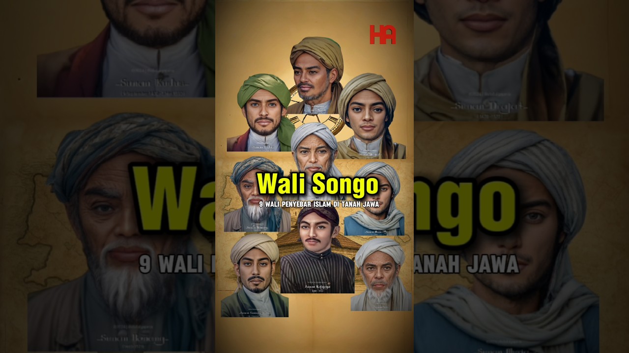 Wali Songo - 9 Wali Penyebar Islam di Tanah Jawa