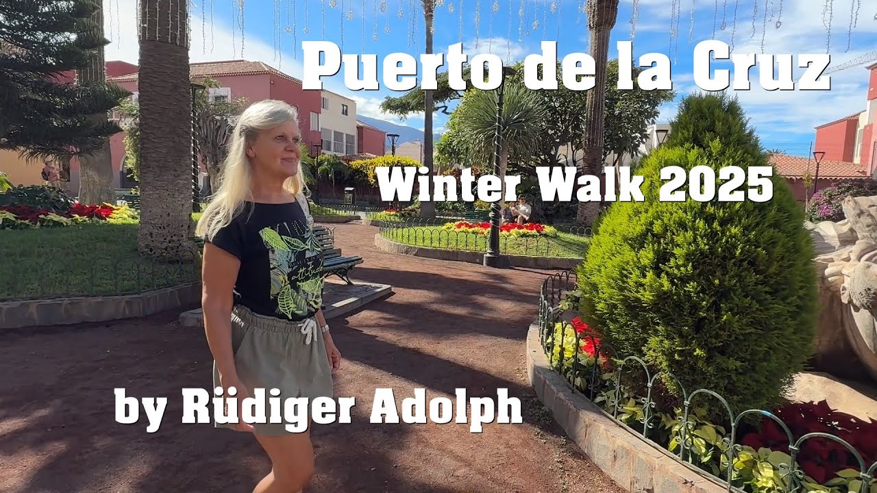 Puerto de la Cruz - Winter Walk 25 - by Rüdiger Adolph