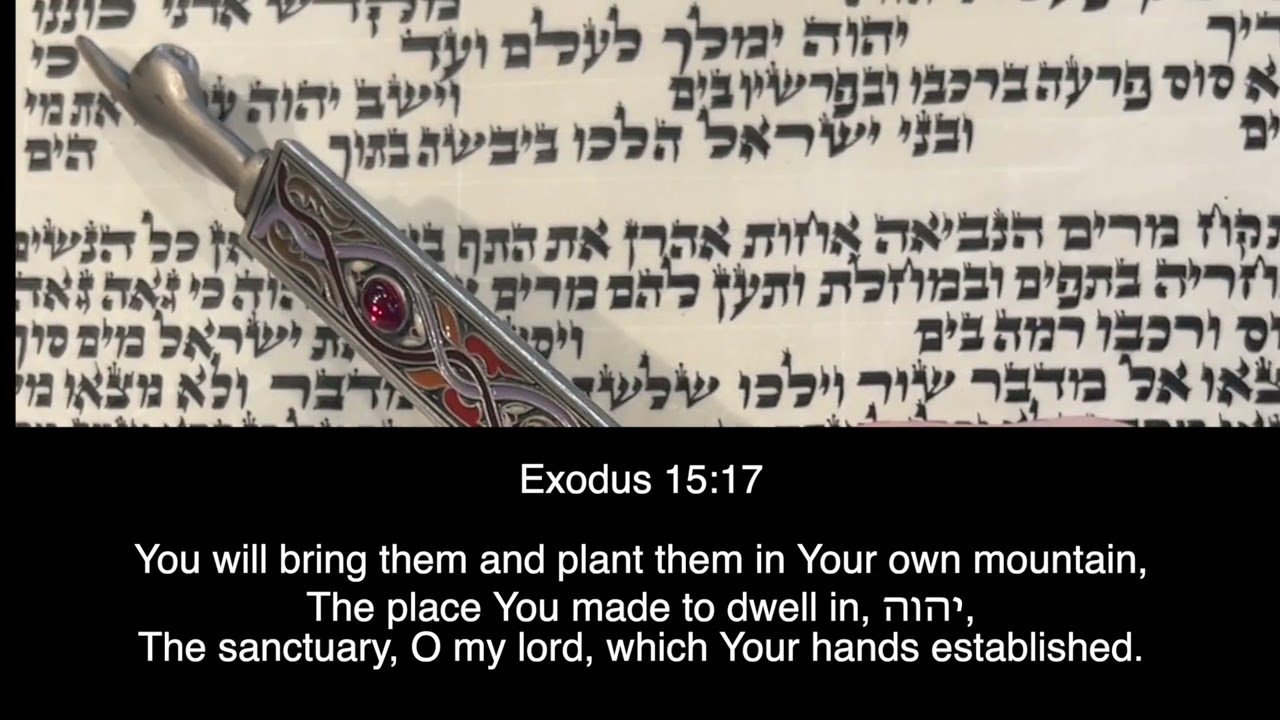 Parashat B'shalach Aliyah Four