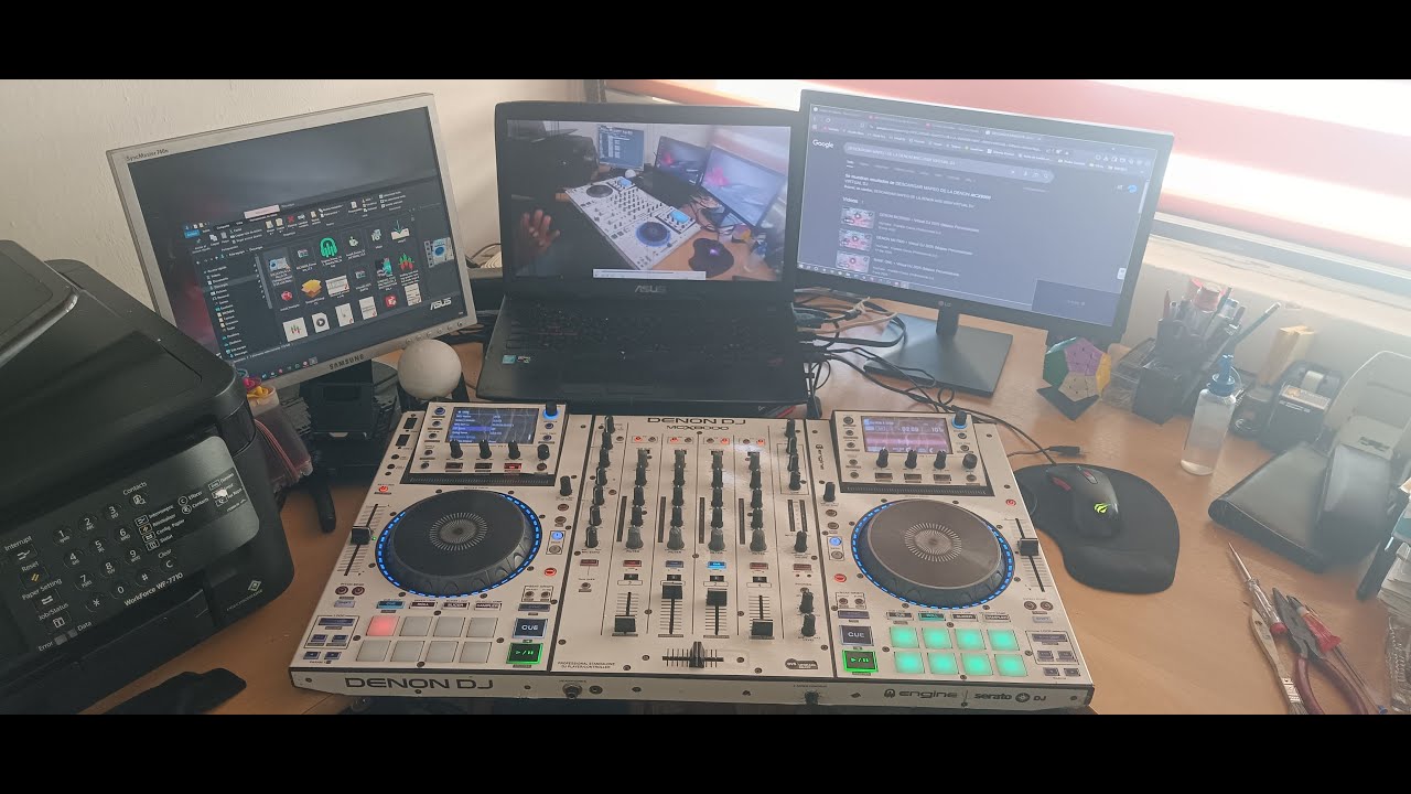 SOLUCIÓN A LA FALLA DE CONGELAMIENTO DE LAS PANTALLAS DEL CONTROLADOR DE DJ DENON MXC 8000
