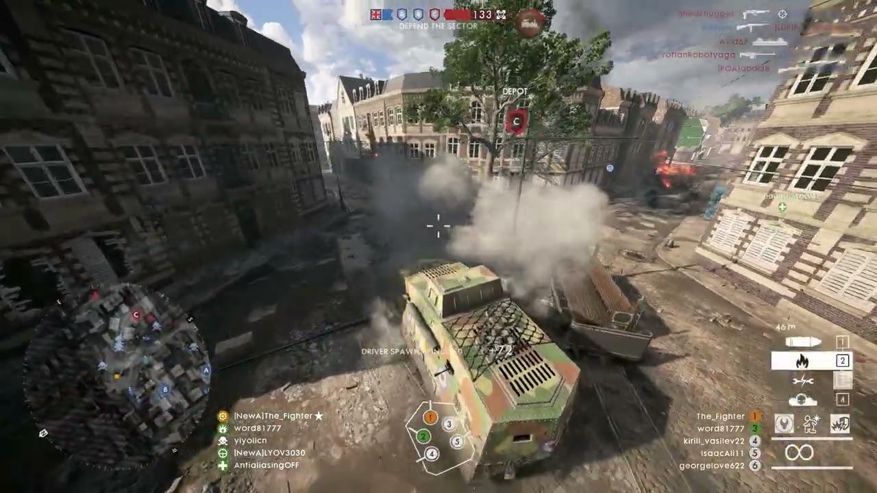 Battlefield 1 : Heavy tank is the true love..