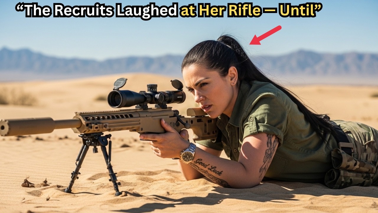 The Recruits Laughed at Her Rifle — Until the Colonel Stood