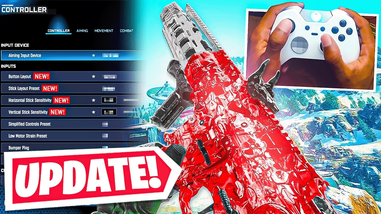*НОВЫЕ* Настройки помощи при прицеливании в Black Ops 7 после обновления! 🎮 (Лучшие настройки для...