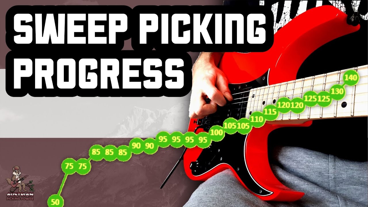 30 days sweep picking progress | 200bpm triplets