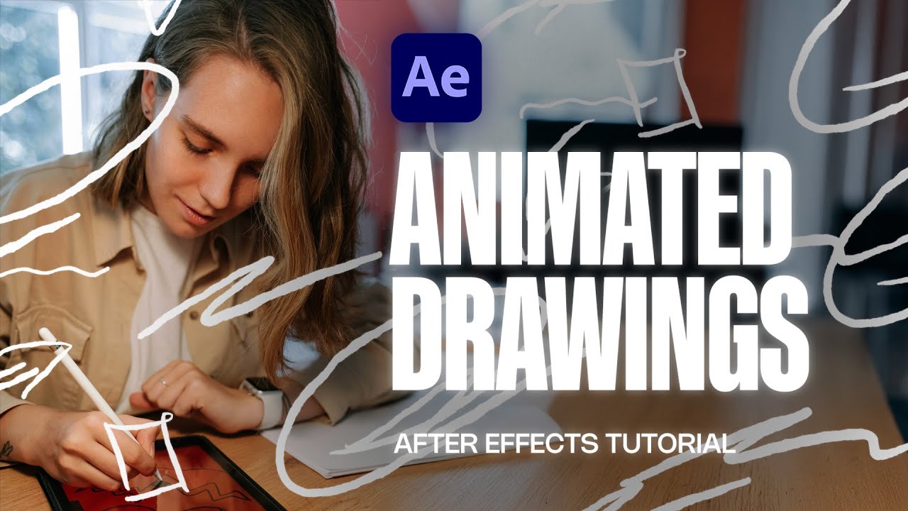 How to Turn Your Drawings Into Wiggly Animations Using After Effects