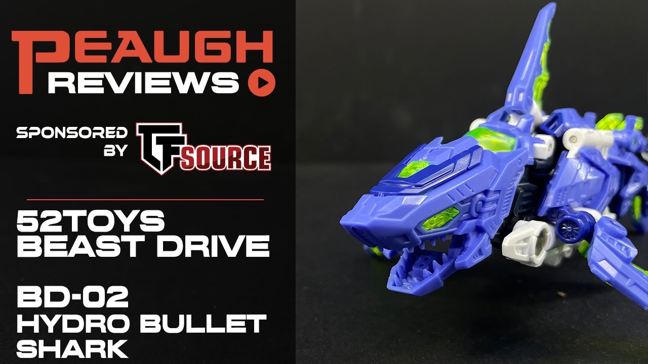 Video Review: 52toys BeastDrive BD-02 HYDRO BULLET SHARK
