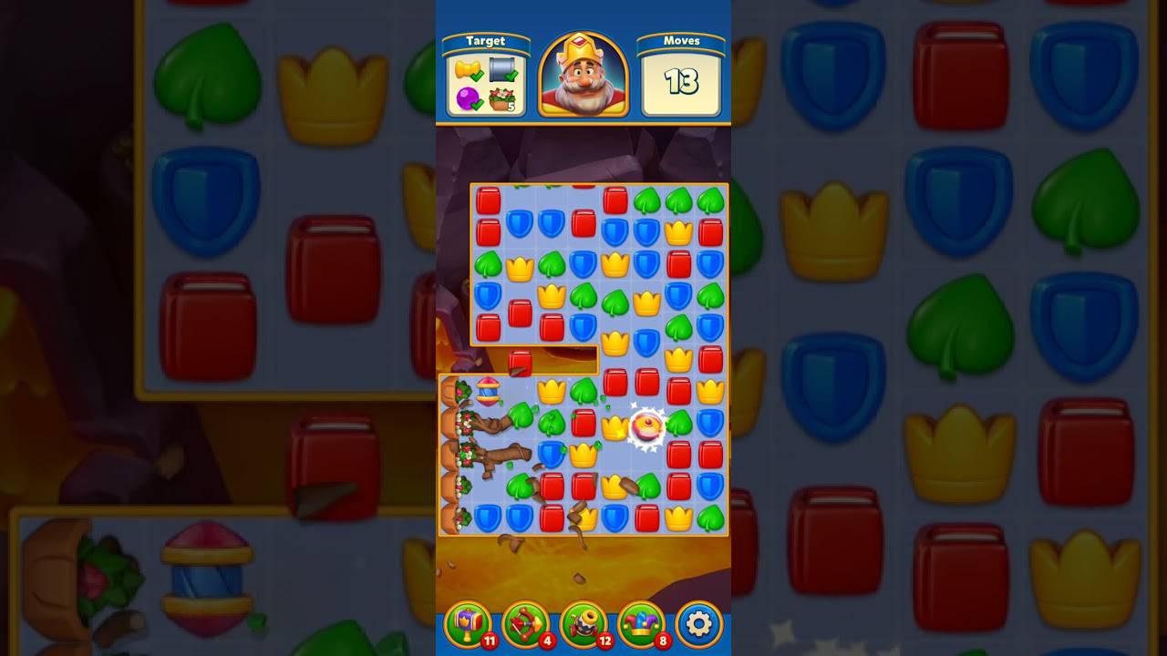Royal Match Game Level 5860-5869 Area 77