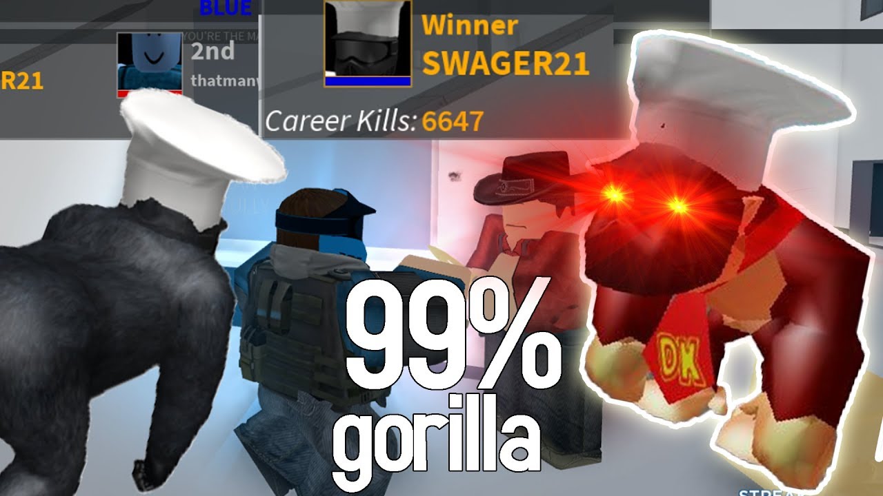 Arsenal but everytime I get a kill I make gorilla sounds