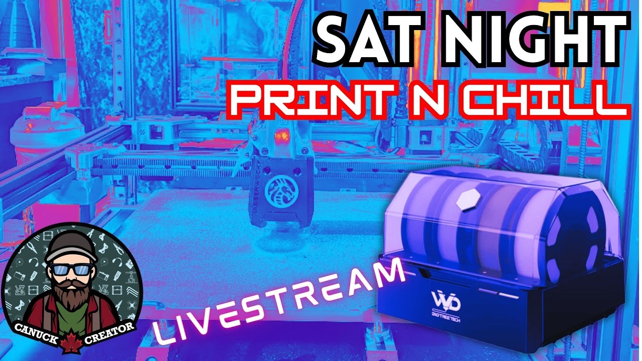 MultiMaterial Testing and Chill #livestream #3dprinting