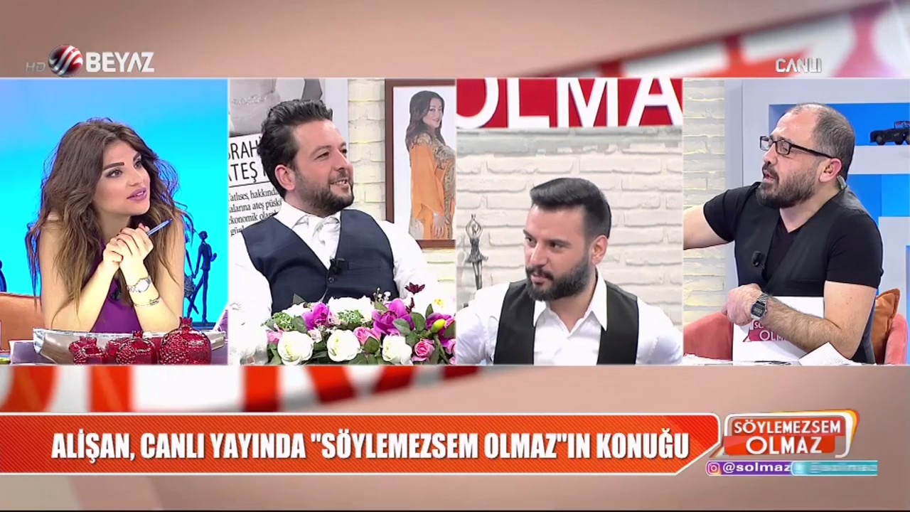 Alişan, Söylemezsem Olmaz'ın canlı yayın konuğu oldu