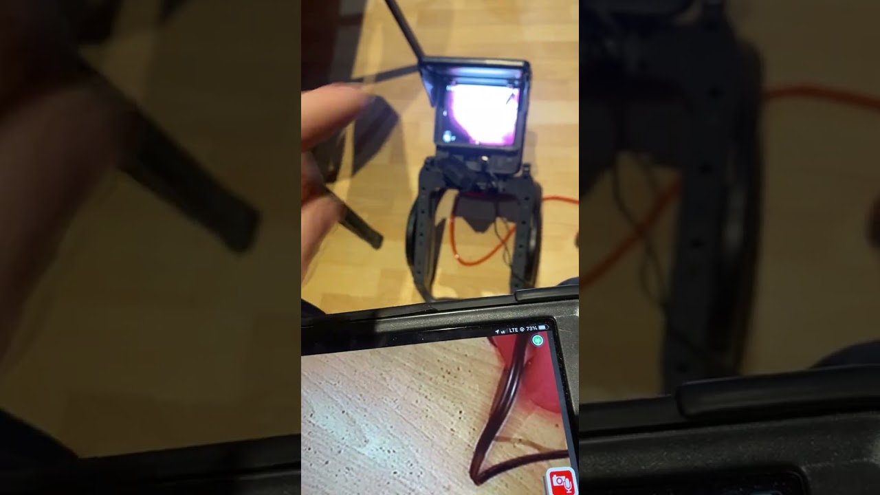 Connecting Ridgid CS6X Versa SeeSnake Stand to Rigid HQx app