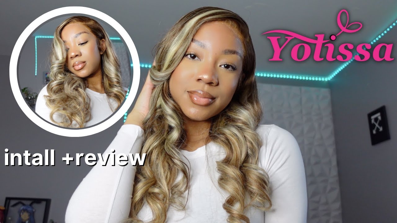 PRE HIGHLIGHTED BLONDE BOMBSHELL WIG (YOLISSA HAIR REVIEW) | THE PERFECT SPRING BREAK WIG