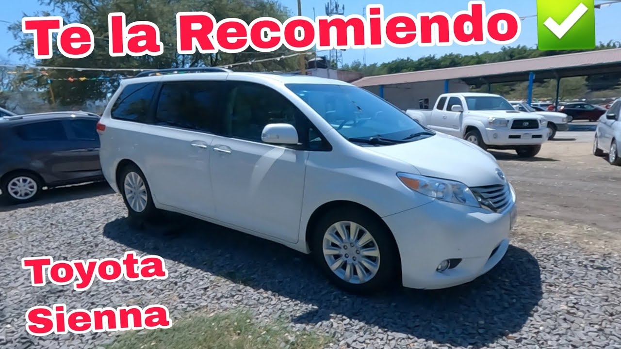 Toyota Sienna 2013 Limited la mejor de su segmento autos Guadalajara