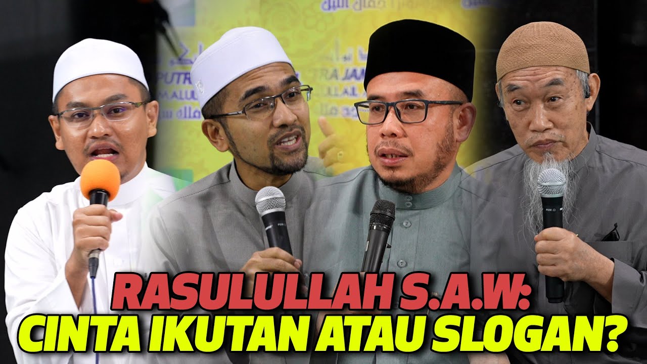 11-10-2022 Dr MAZA | Dr Rozaimi | Syaikh Hussien Yee | Ust Rizal: Cinta Ikutan Atau Slogan?