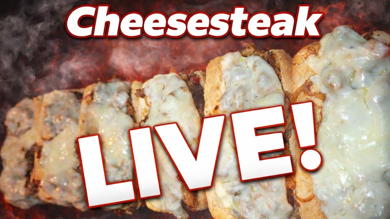 Cheesesteak Live! Let's Cook A Tasty Cheesesteak For Dinner