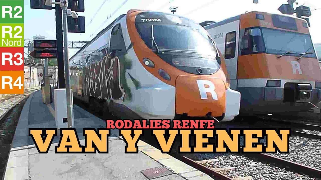 RODALIES RENFE Trenes líneas R2, R2Nord, R3 y R4. CIVIA y 447