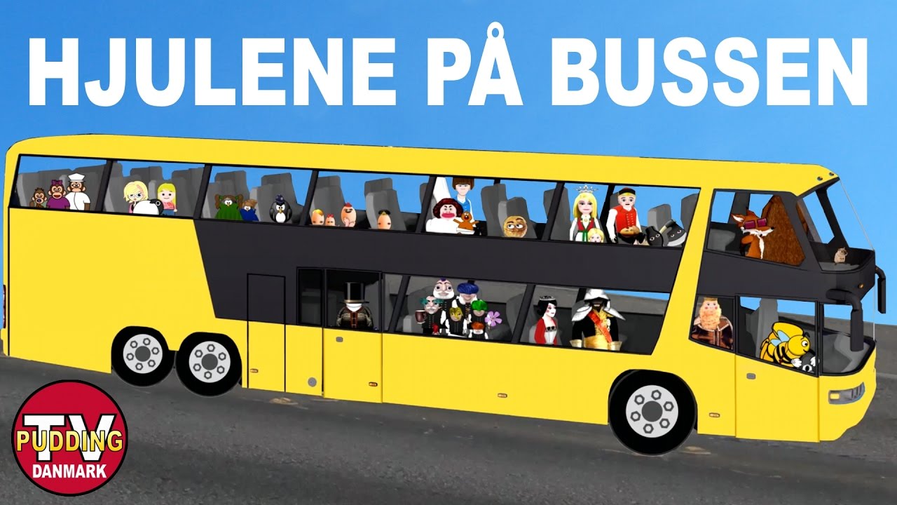 Hjulene på bussen - Danske Børnesange