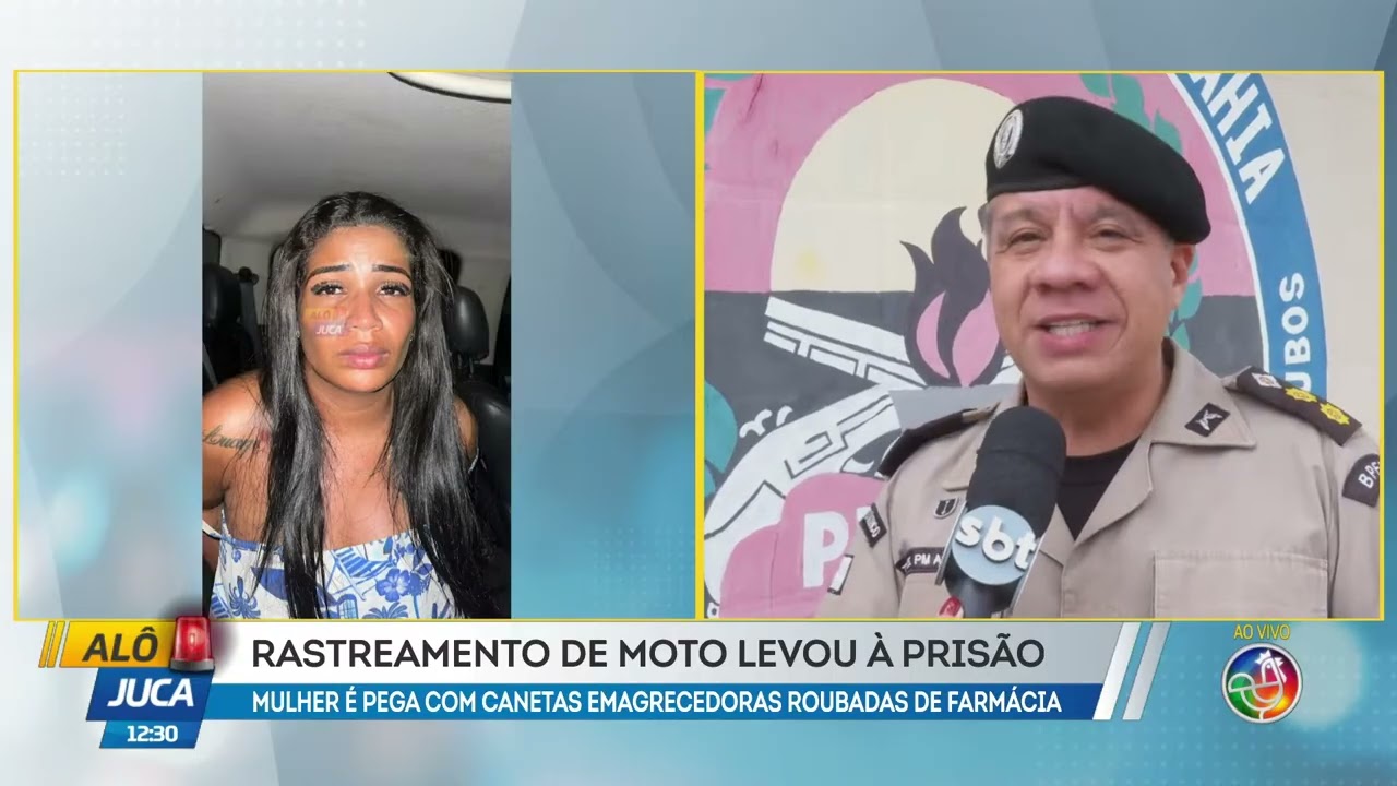Restreamento de moto levou á prisão | ALÔ JUCA | TV ARATU
