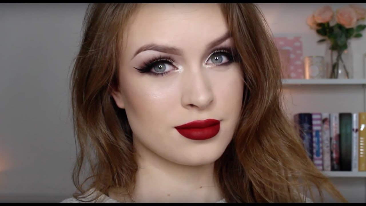Classic beauty glam look