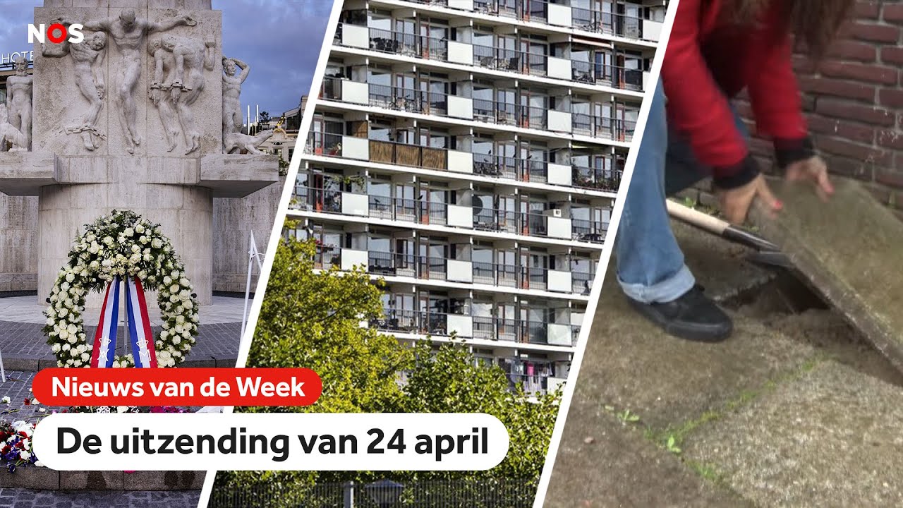 Beveiliging bij Dodenherdenking, gemeente betaalt schulden van inwoners, minder tegels in de tuin.
