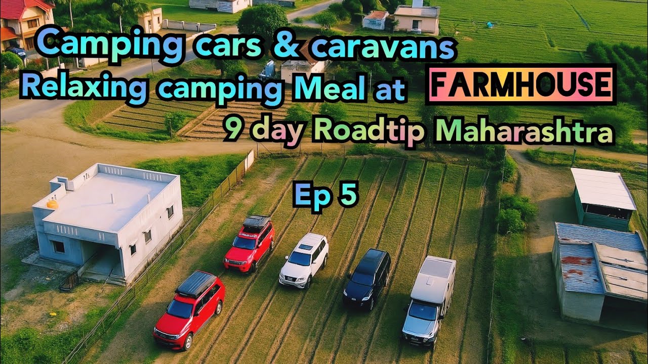 Ep 5 Camping Meals for families at  farmhouse | Life at farmhouse Camping horses cooling wheels 