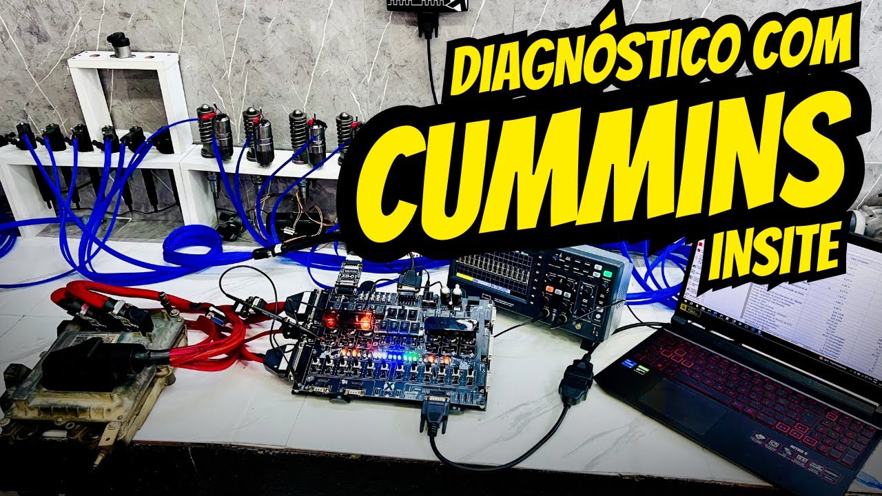 USANDO INLINE 6 E INSITE EM DIAGNÓSTICO DE MÓDULO CUMMINS!