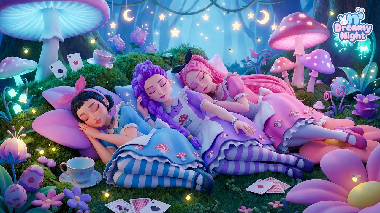 Спите крепко с Руми, Мирой и Зои 🌙 Версия из Страны чудес | Волшебное спокойствие для мирных снов
