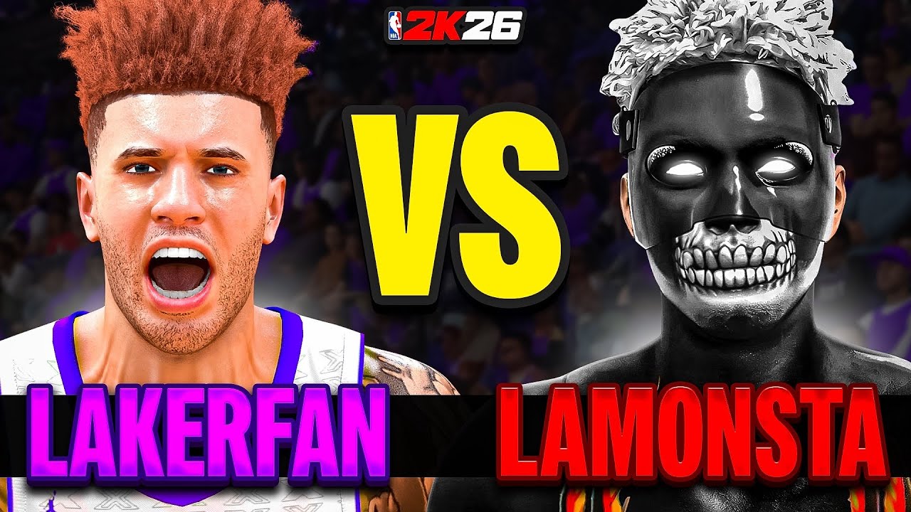 LAKERFAN ПРОТИВ LAMONSTA - COMP PRO AM NBA 2K26