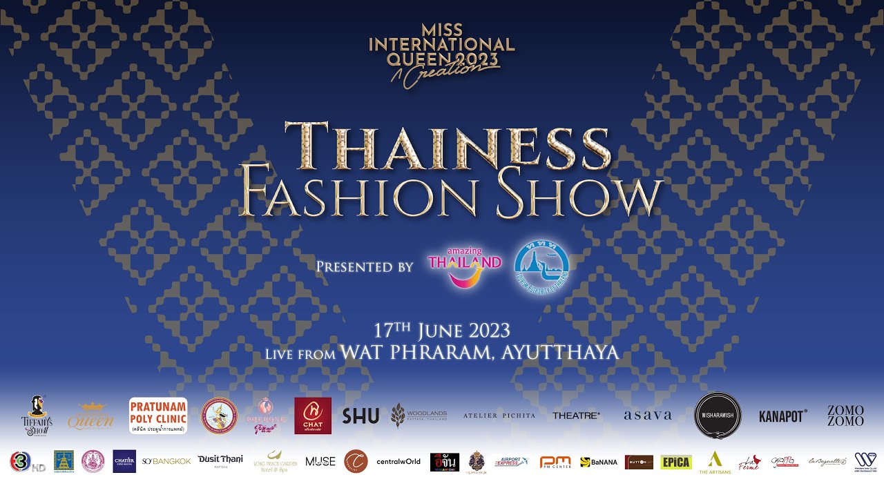 THAINESS FASHION SHOW at Wat Phra Ram Ayutthaya