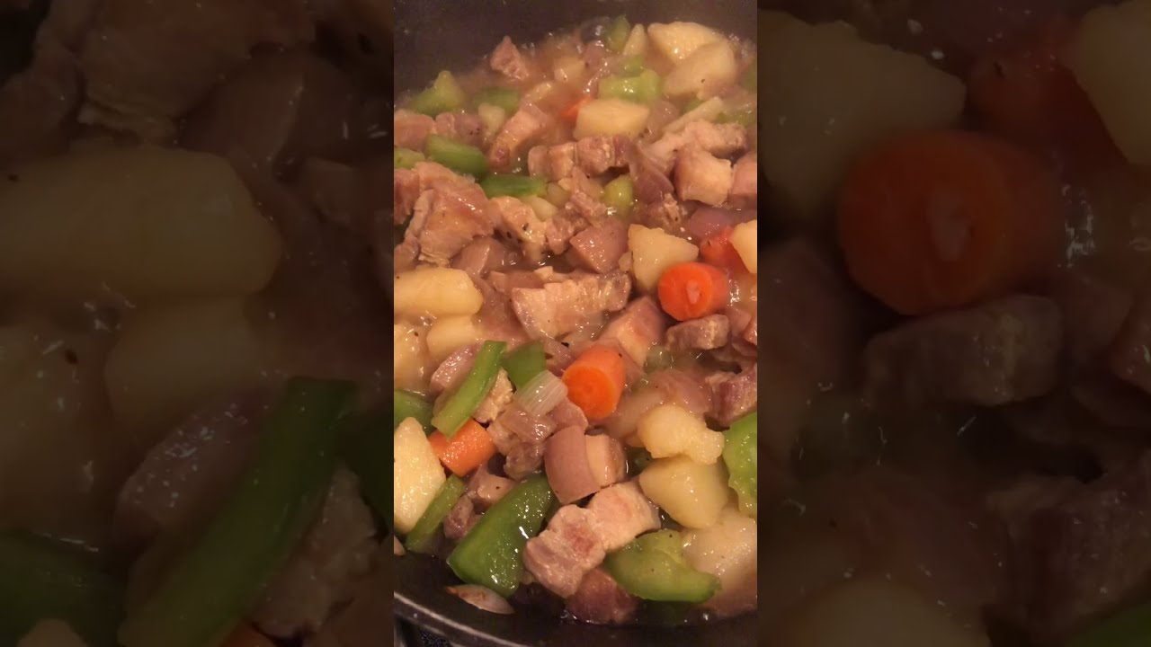 DELICIOUS PORK STEW RECIPE