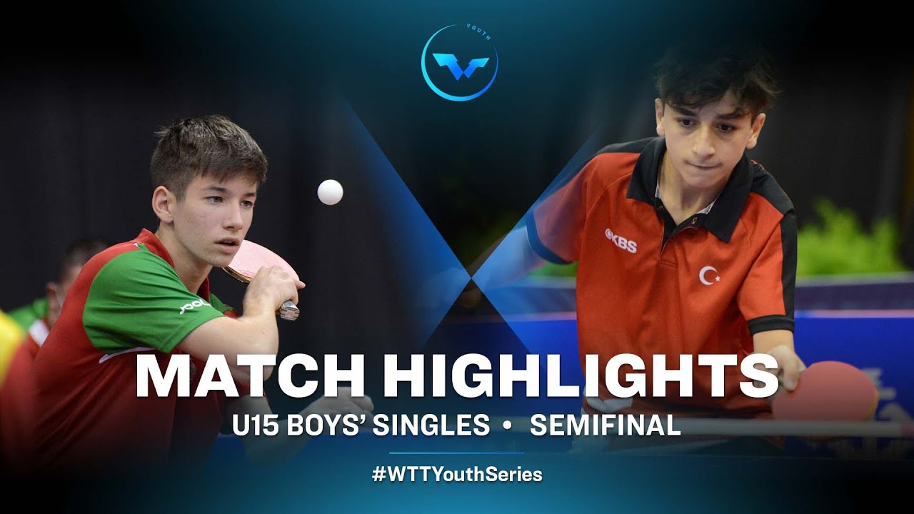 David Szantosi vs Ugurcan Dursun | WTT Youth Star Contender Lisbon | U15 | BS | SF