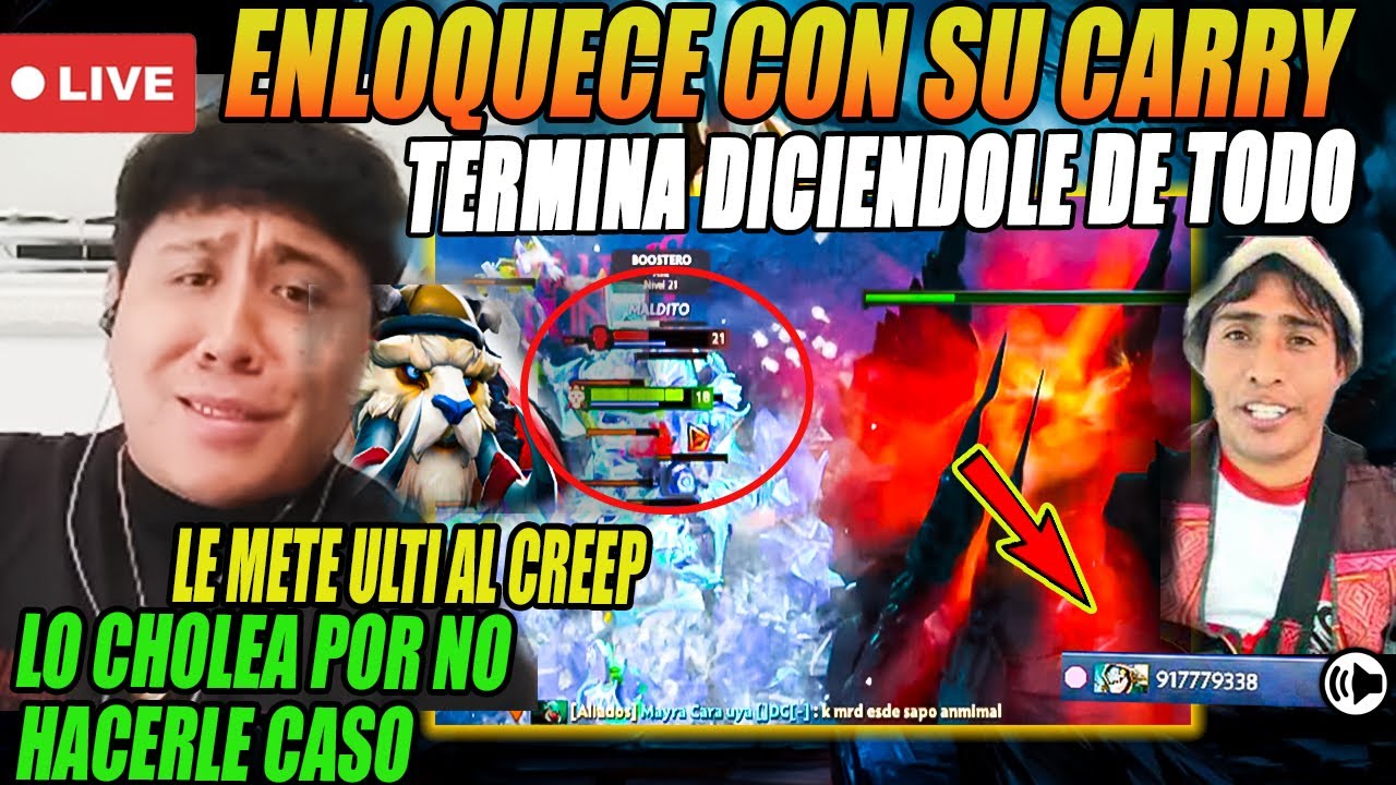 😡ENLOQUECE CON SU CARRY QUE NO HACE CASO!!! |🗣️TERMINAN DICIENDOSE DE TODO 🗣️