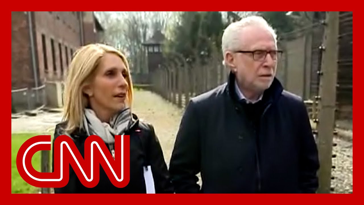 CNN anchors tour Nazi death camp where their relatives died