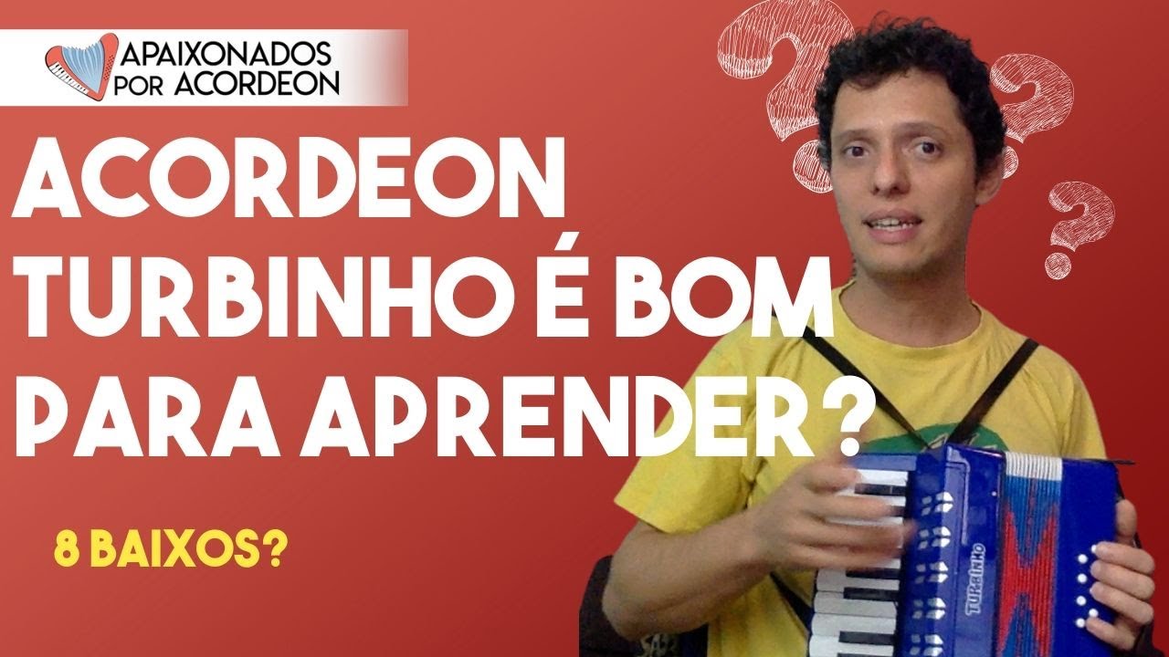 ACORDEON TURBINHO, DE 8 BAIXOS, É BOM PARA APRENDER? | #auladeacordeon #auladesanfona