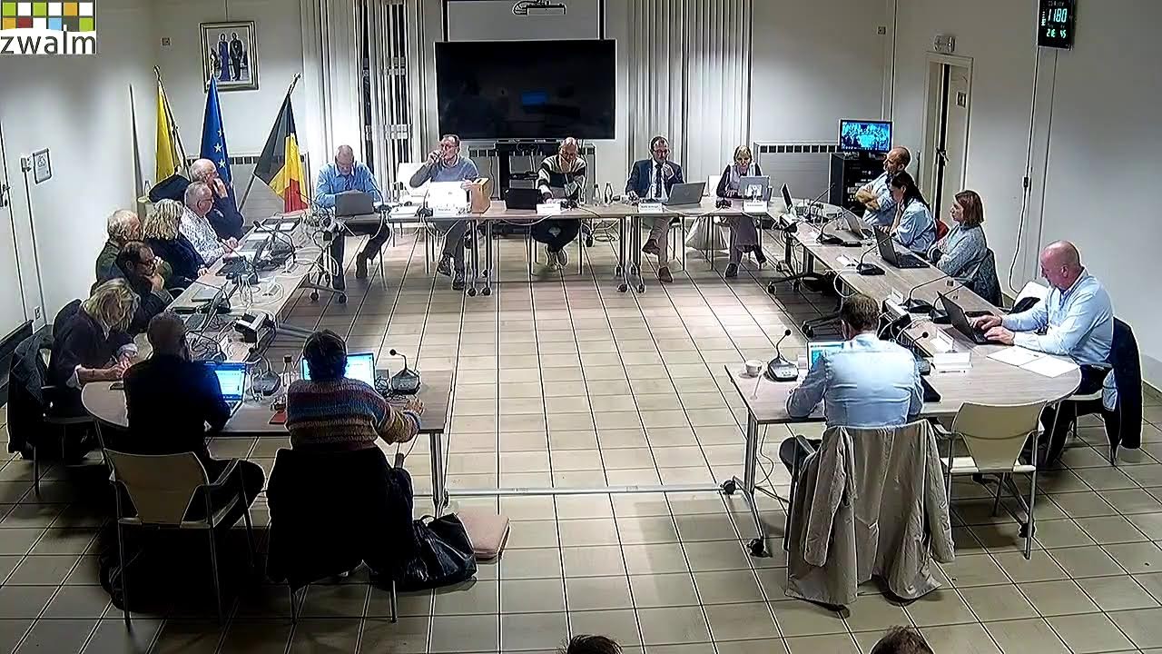gemeenteraad Zwalm van 23 oktober 2025