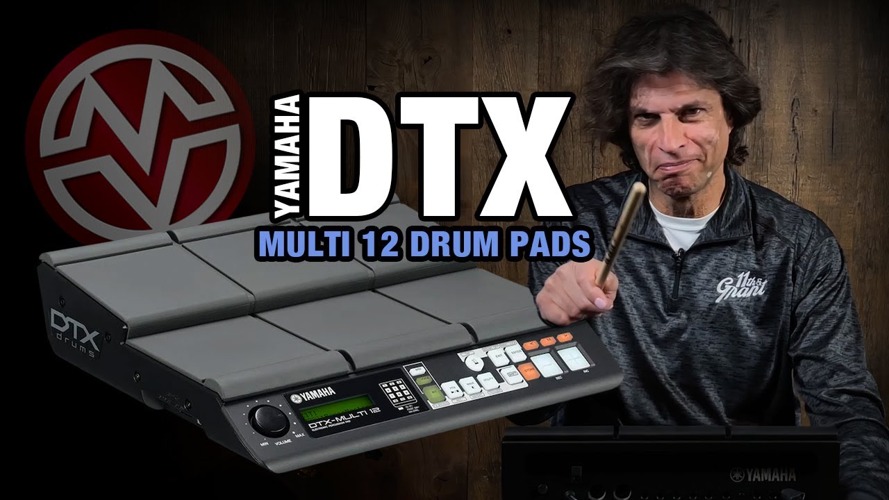 Пэды Yamaha DTX Multi 12 Drum Pads — незаменимая вещь для барабанщиков!