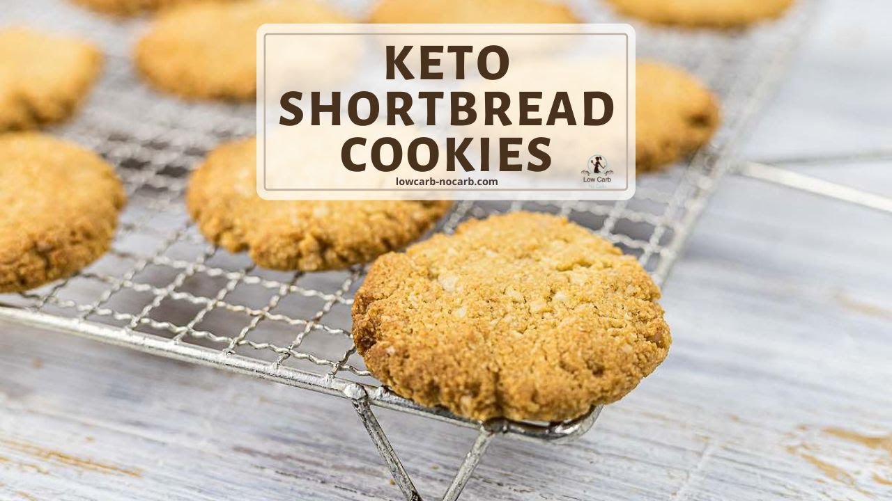 Keto Shortbread Cookies Recipe with Almond Flour