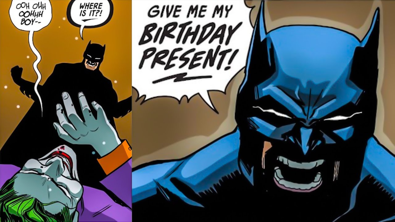 Batman Wants His Birthday Present...
