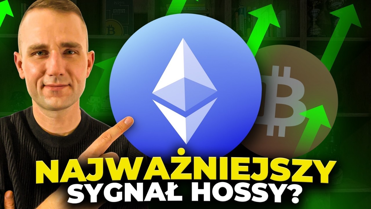 ETHEREUM Rośnie Szybciej Niż BITCOIN! 🔴 Rusza Sezon Na Altcoiny? Wiadomości