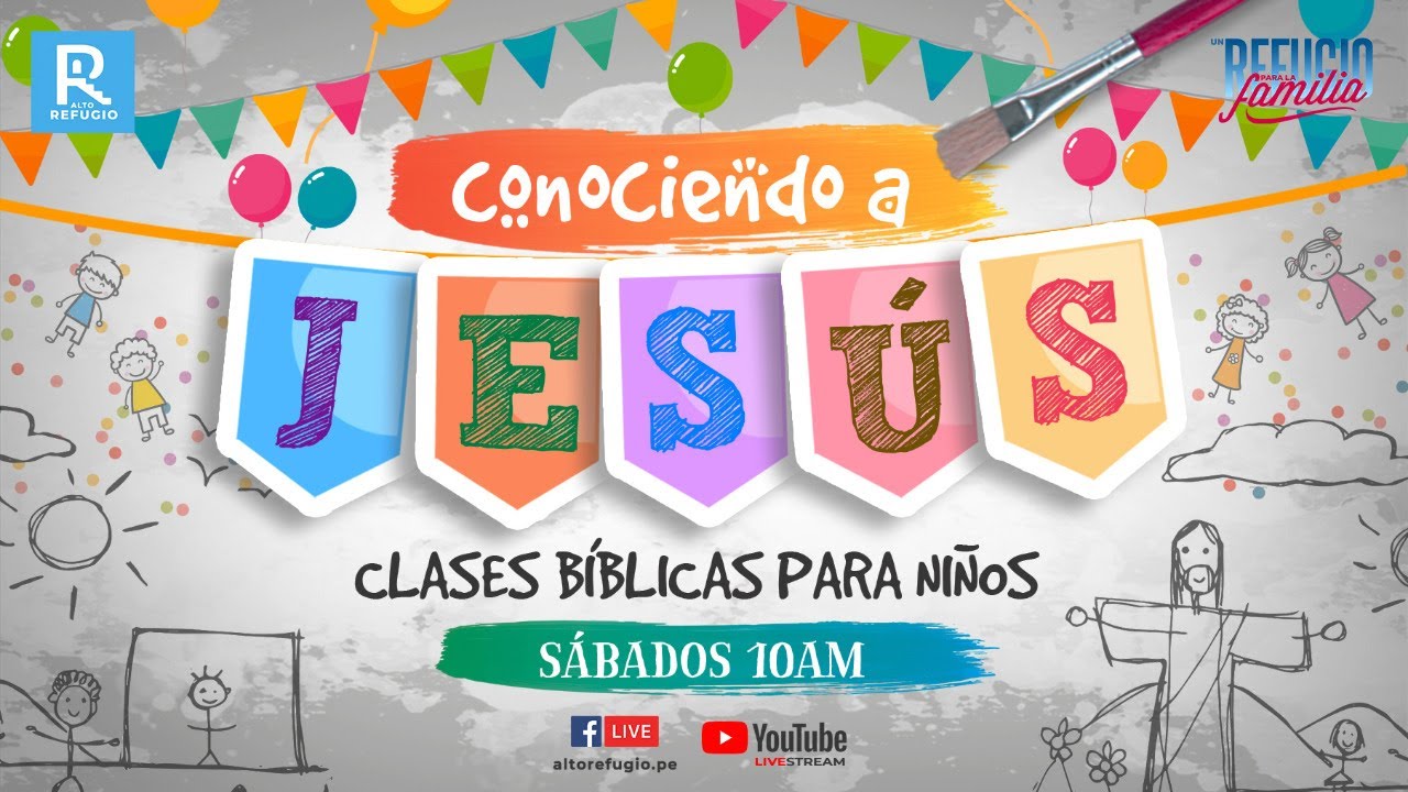 Escuela bíblica para niños - Conociendo a Jesús