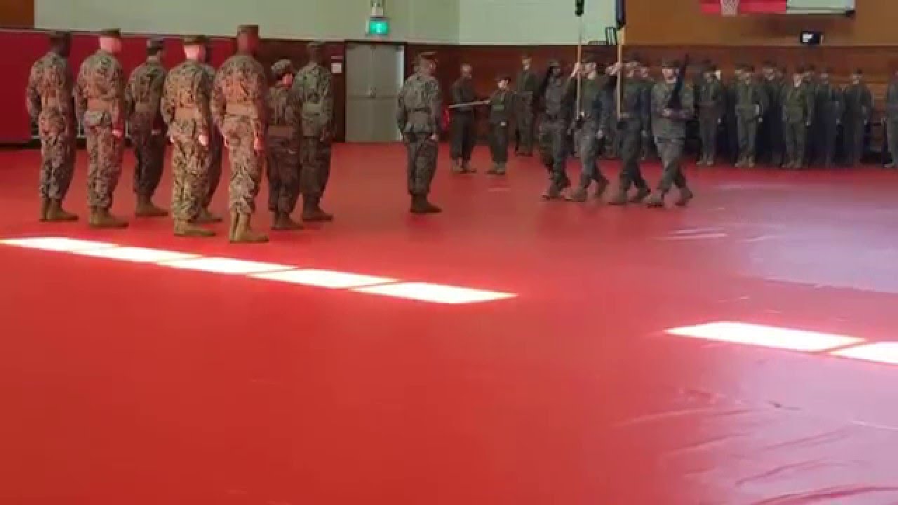 Usmc change of command ceremony practice