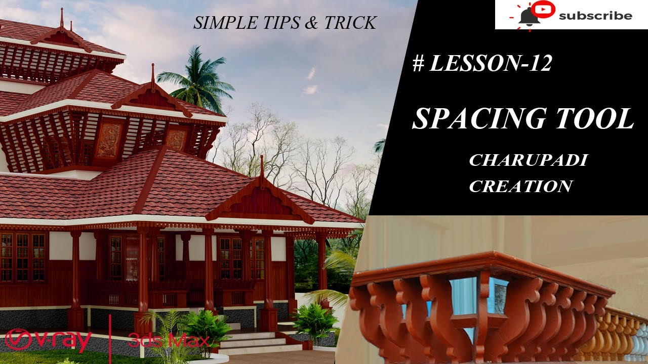 3DSMAX/SPACING TOOL-LESSON-12