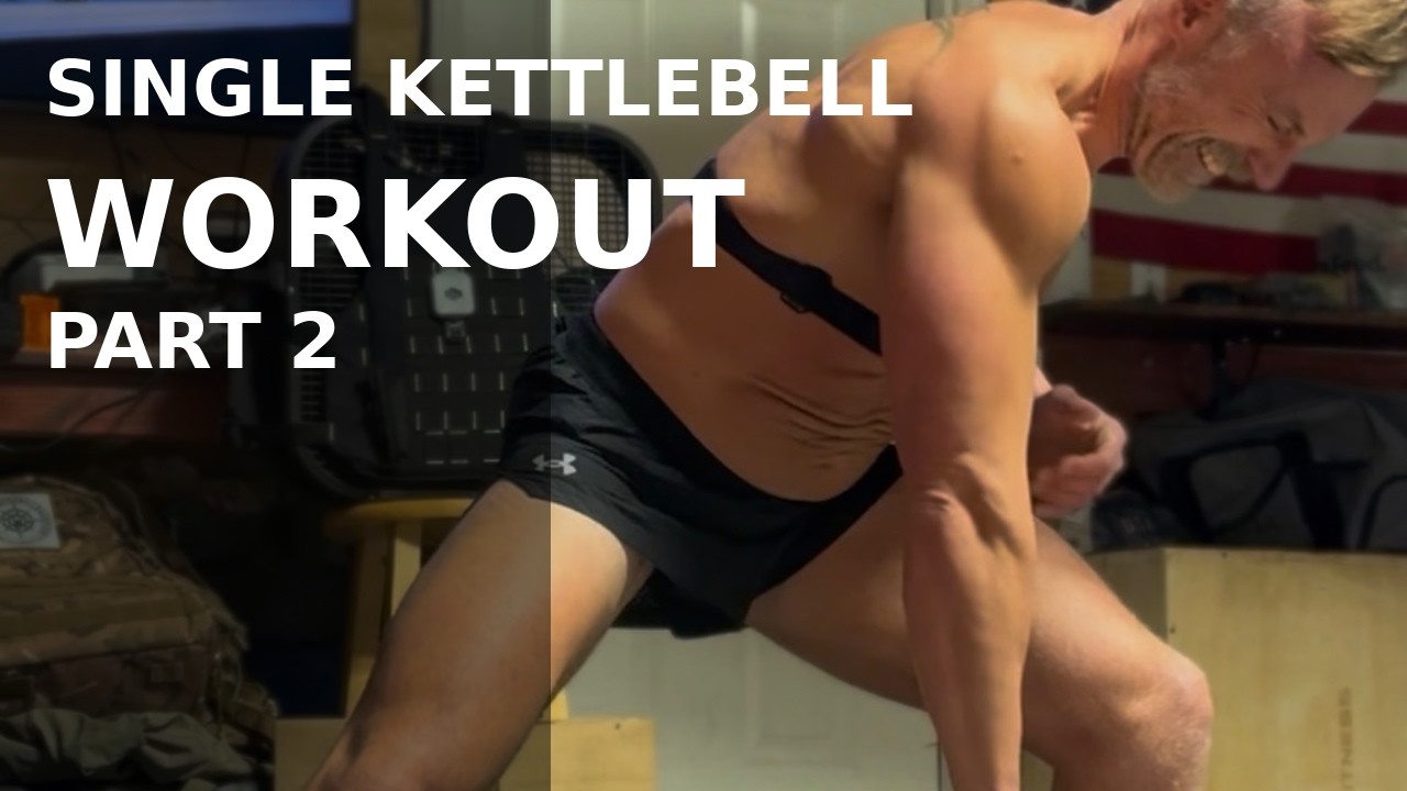 Single Kettlebell Workout (Part 2) | Strength & Conditioning Builder