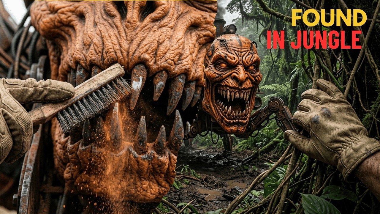 I Found A 100-Year-Old MONSTER In The Jungle! - Choo-Choo Charles Restoration #asmr #restoredasmr