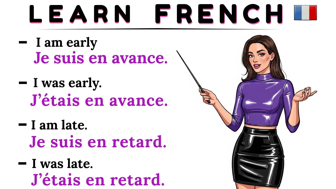 Essential French Phrases for daily Conversations | Learn French: Easy French: Apprendre le fran&ccedil;ais